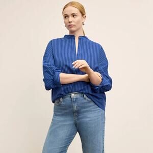 MM. Lafleur The Kylan Vacation Top - Soft Stripe Size Medium
